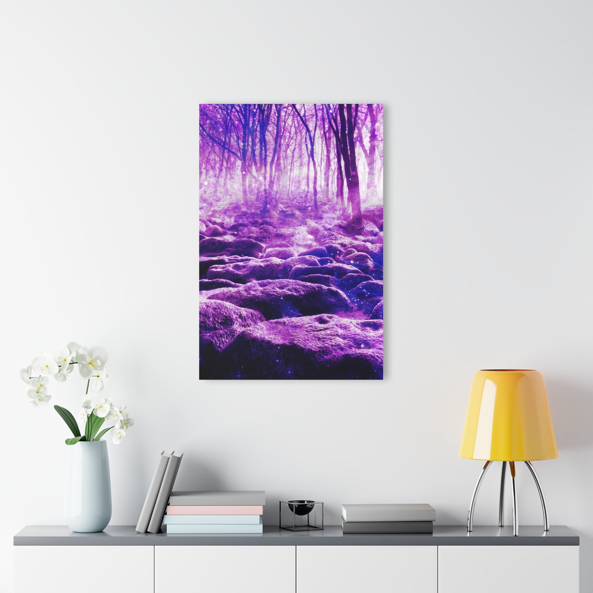 Sahasrara Desires Clearing in the Forest Dreams Acrylic Prints (French Cleat Hanging)