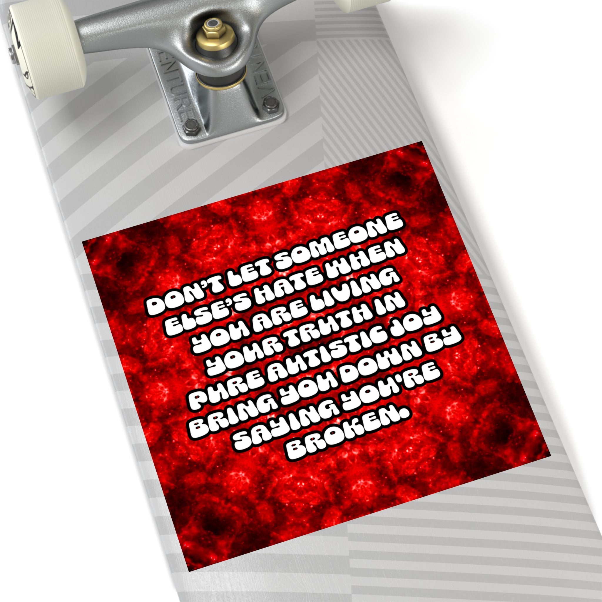 Katerina's Battle Symphony Desires 2022 "Don't Let" Square Stickers, Indoor\Outdoor