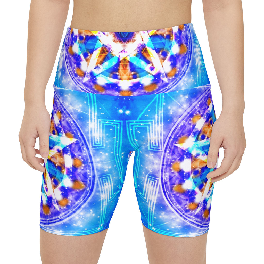 Katerina's Howl's Tomorrow Girl Beltane Meditations Women's Workout Shorts