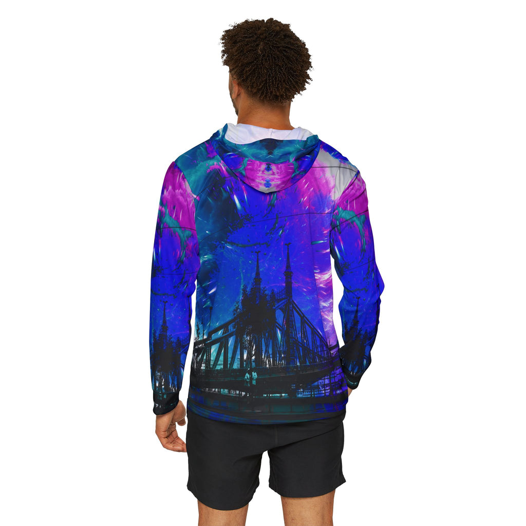 Creation's Liberty Bridge Desires Men's Sports Warmup Hoodie