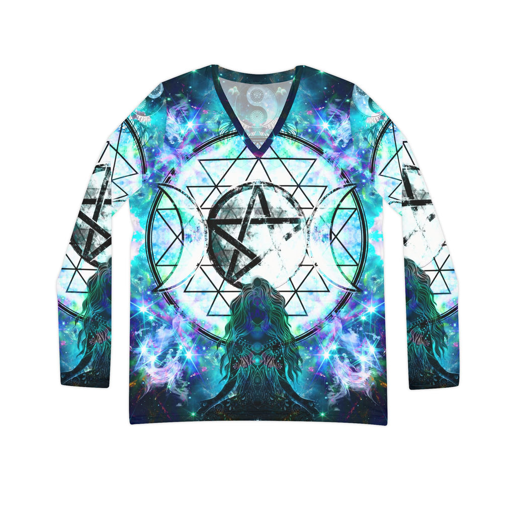 Katerina's Now & Forever Magickal Awakening Triple Goddess Meditations V-neck