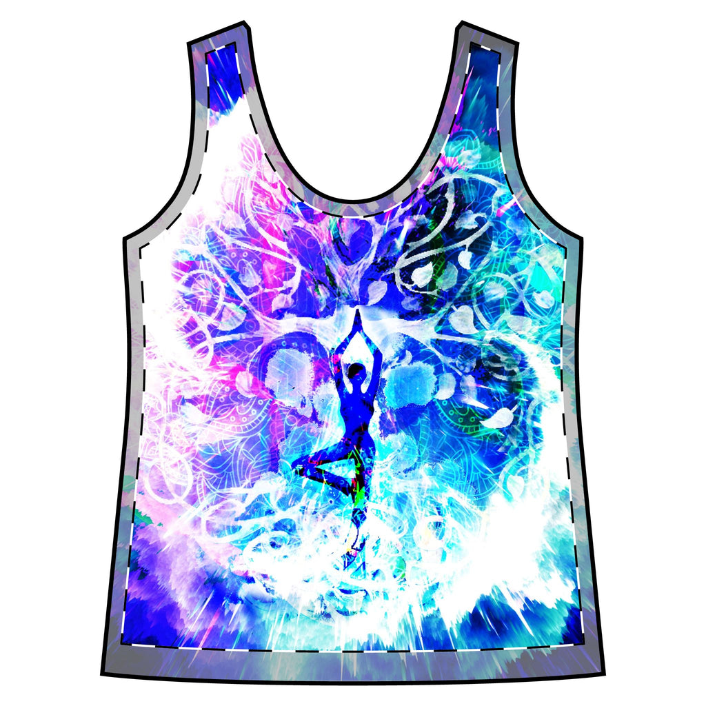 Creation's Namaste Meditations Women's Racerback Tank