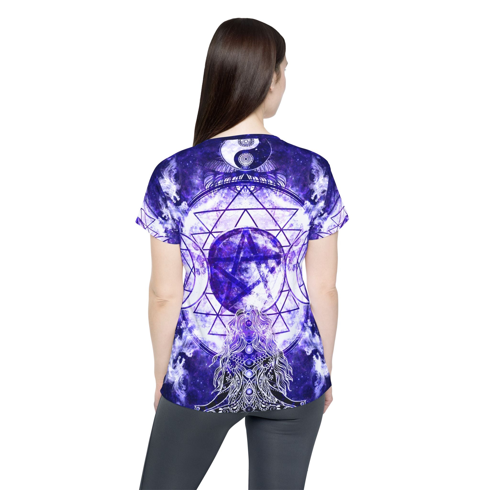 Katerina's Dragon's Eye Magickal Awakening Meditations Women's Sports Jersey