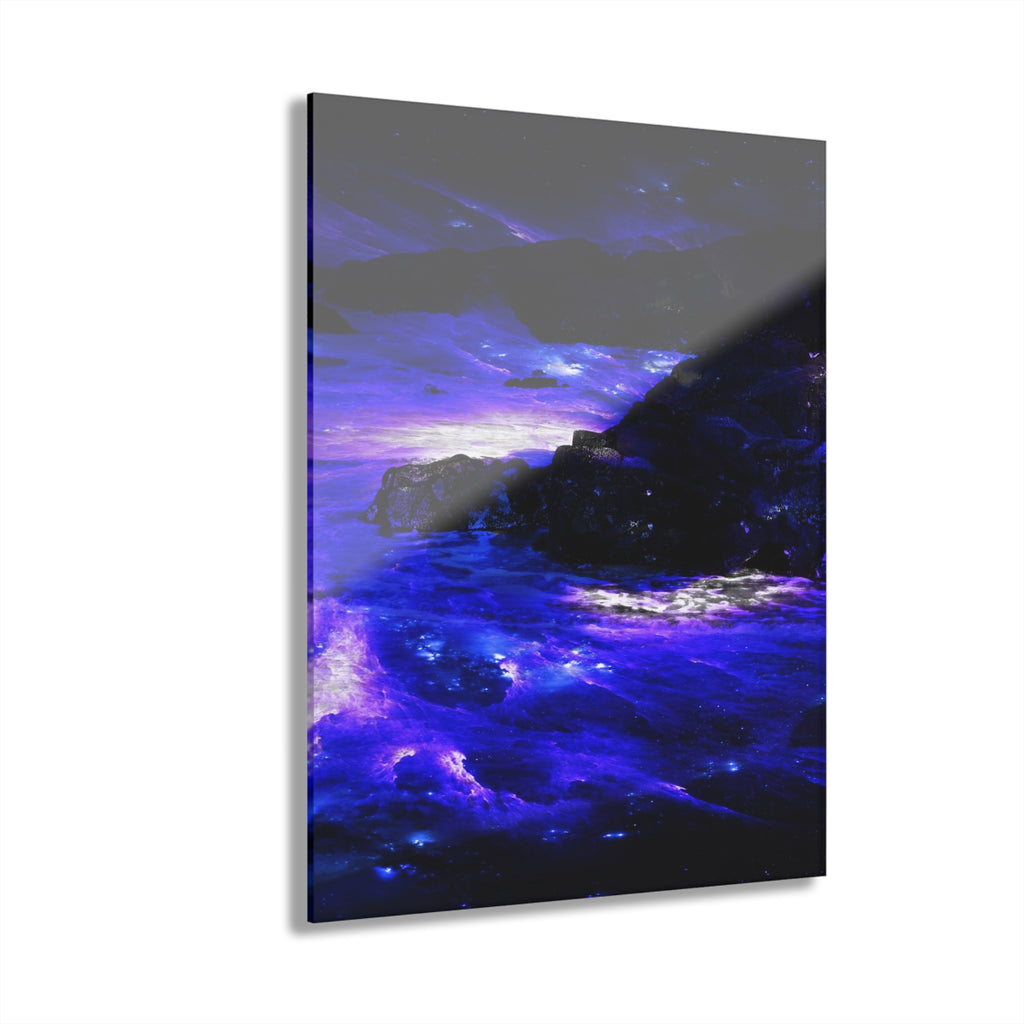 Amethyst Sapphire Indian Ocean Dreams Acrylic Prints (French Cleat)