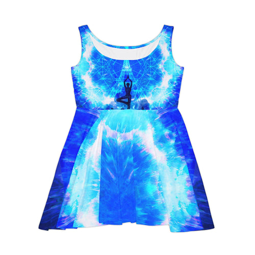 Amen Jin's Blue Sun Parisian Meditations Women's Skater Dress