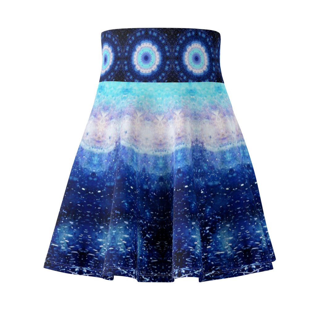 Transcendent Serenity Desires Women's Skater Skirt