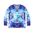 Amen Jin's Dragon's Gate Triple Goddess Meditations Long Sleeve V-neck