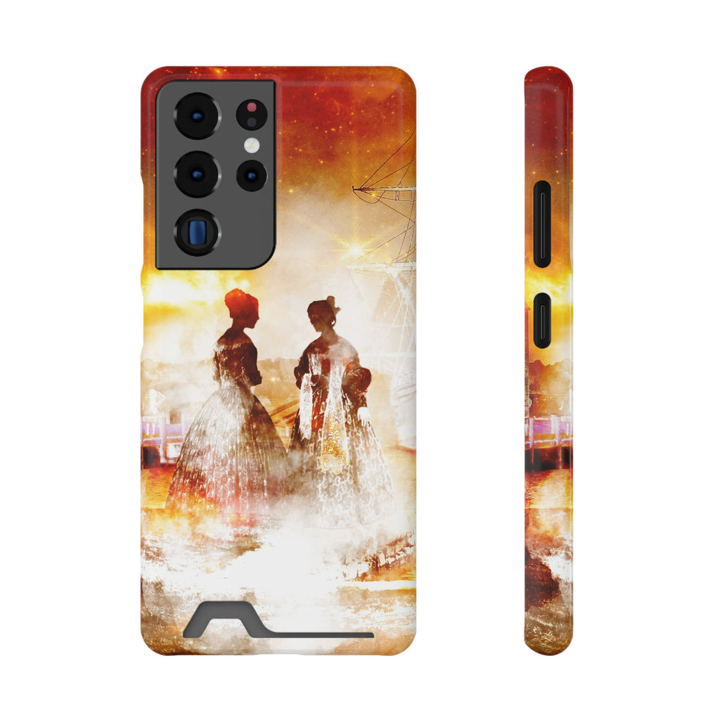 Samhain Eve Salem Harbor Dreams Phone Case With Card Holder