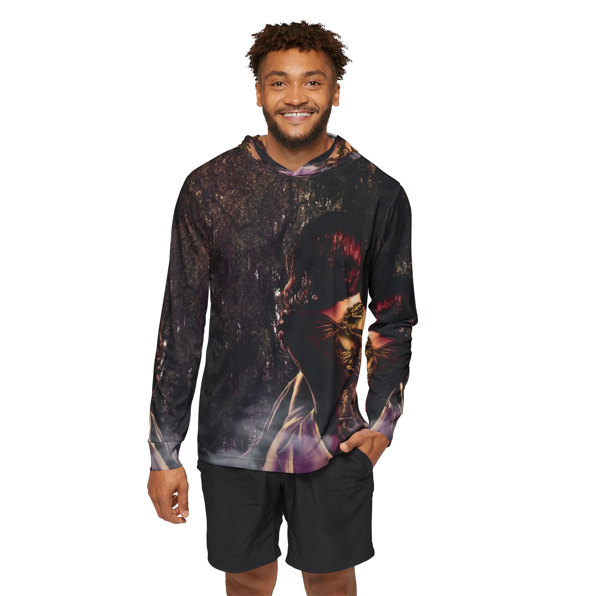 Samhain Eve Dreams Men's Sports Warmup Hoodie
