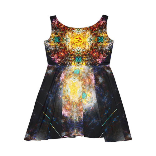 Amen Jin's Desires to Breathe Again Om Meditations Women's Skater Dress