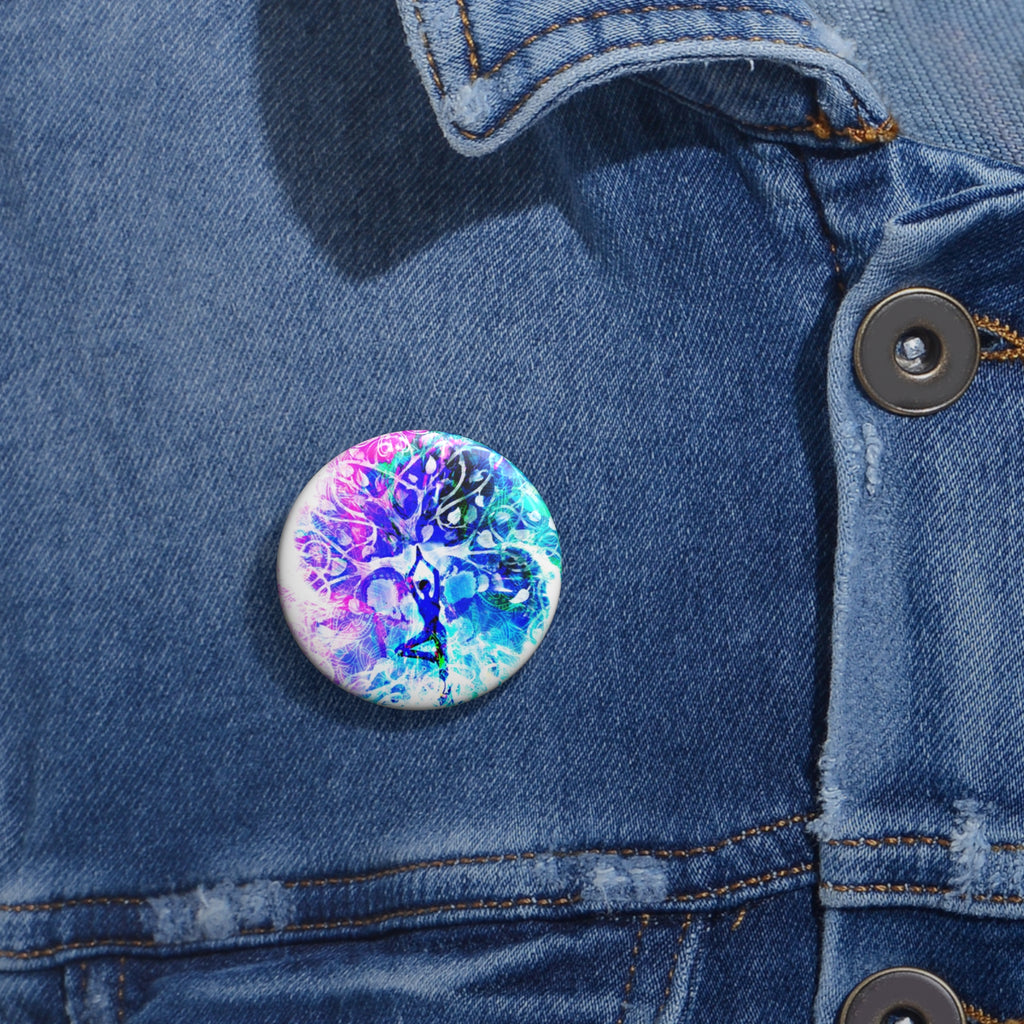 Creation's Namaste Meditations Pin Buttons