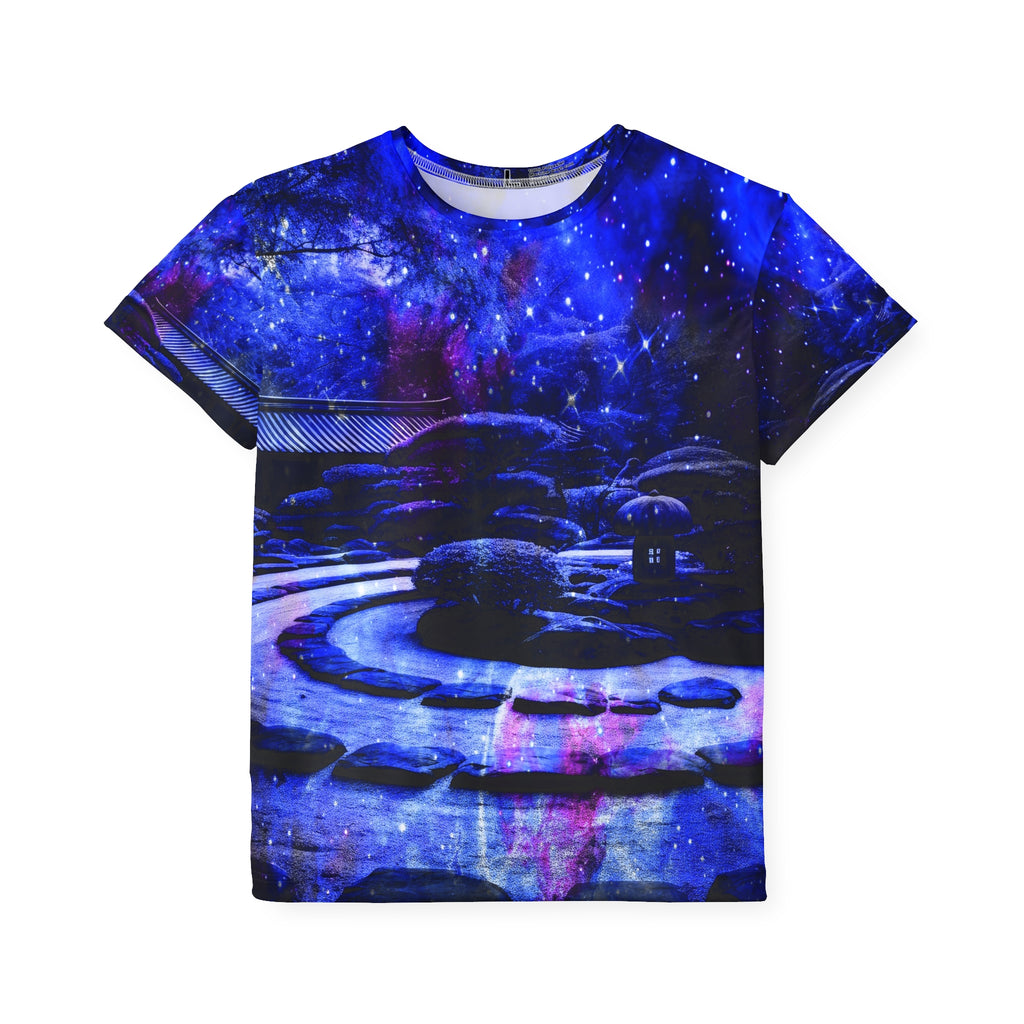 Lover's Tranquil Garden Dreams Kids Sports Jersey