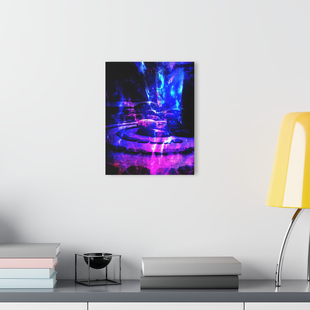 Amethyst Tranquil Garden Dreams Acrylic Prints (French Cleat Hanging)