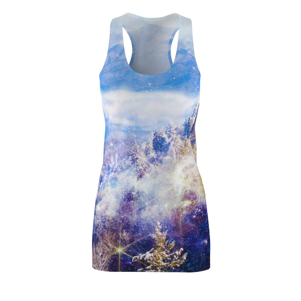 Katerina's Light a Way Smoky Mountain Dreams Women's Cut & Sew Racerback Dress