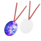 Amethyst Yule Night Dreams Metal Ornaments