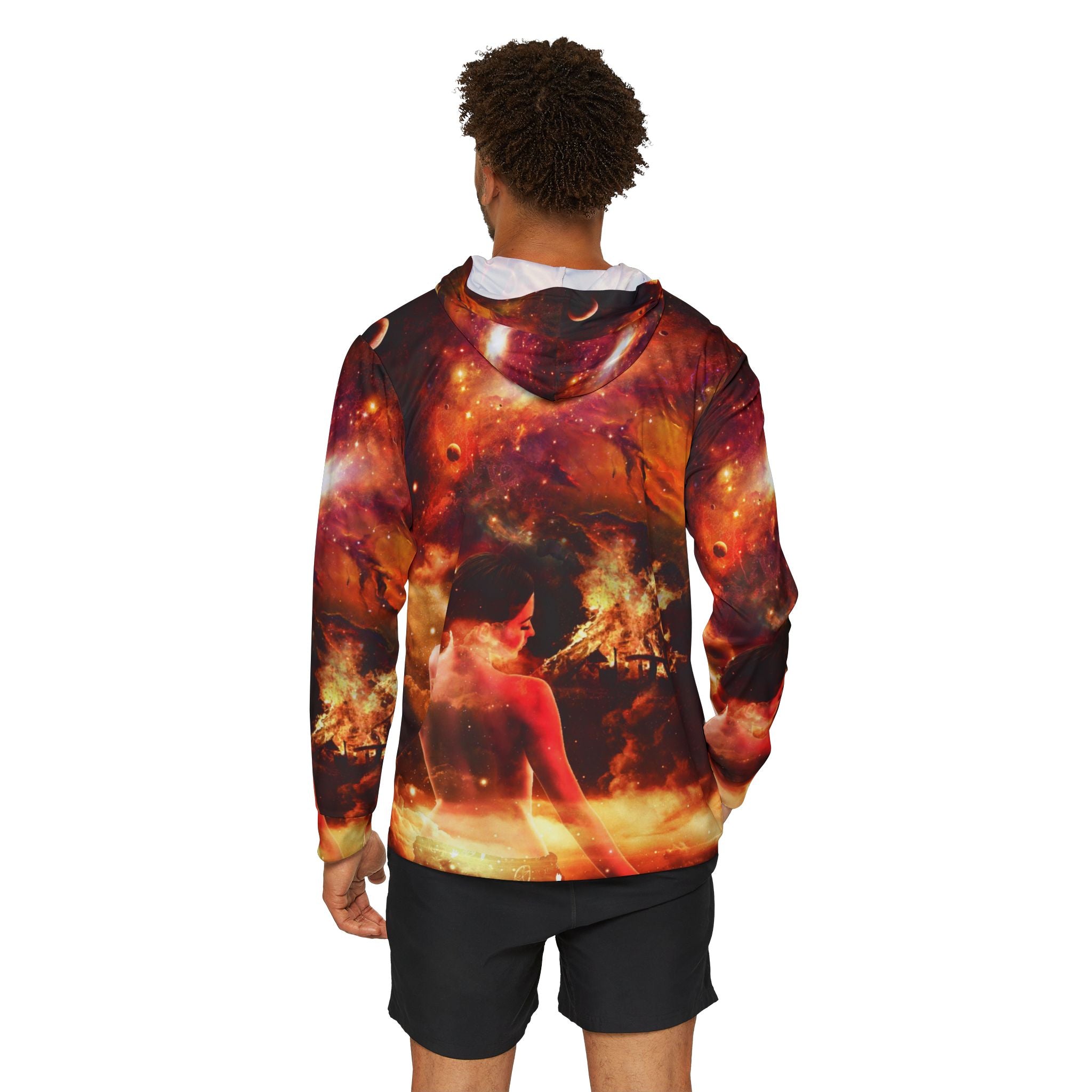 Samhain Magical Night Dreams Men's Sports Warmup Hoodie