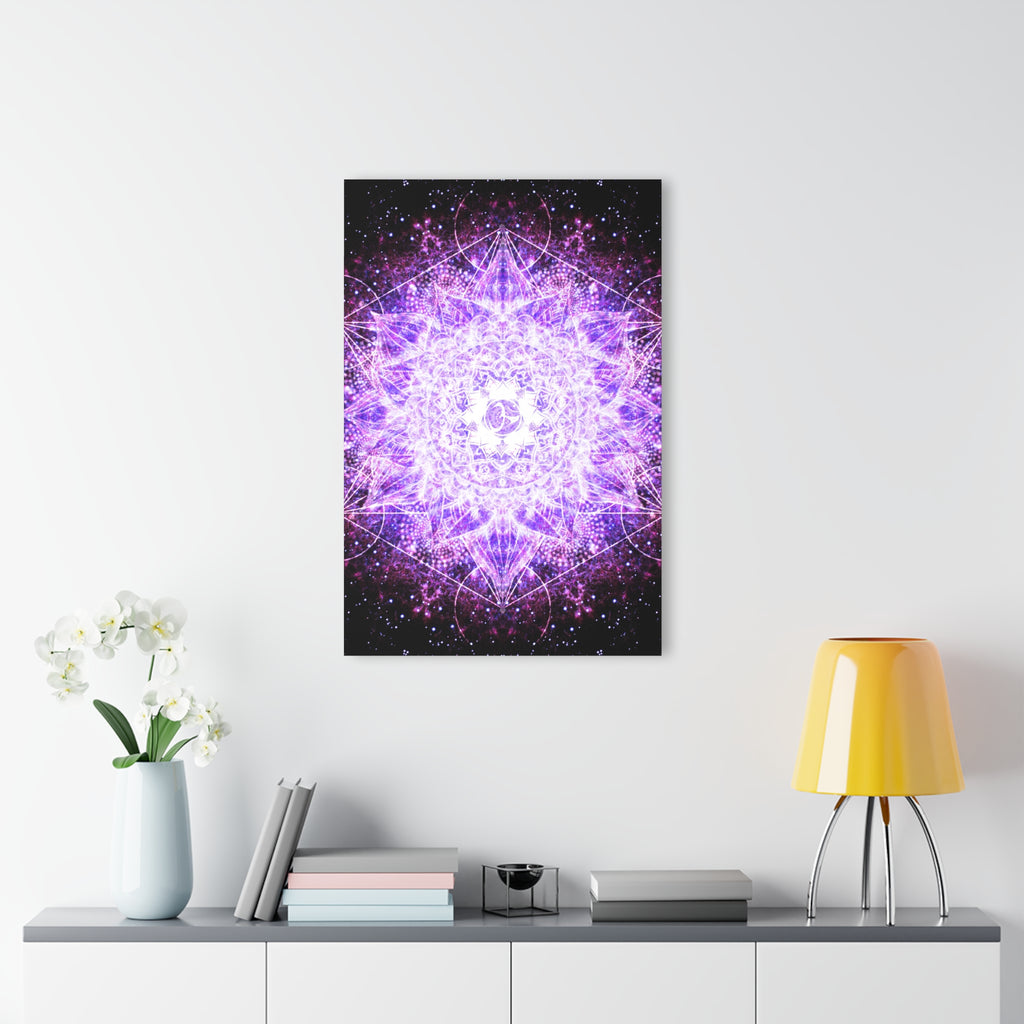 Sahasrara Meditations Acrylic Print (French Cleat Hanging)