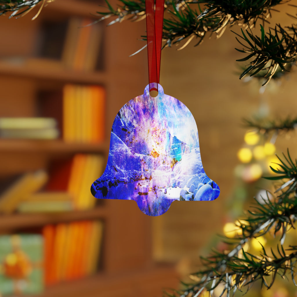 Breathe Again Yule Night Dreams Metal Ornaments