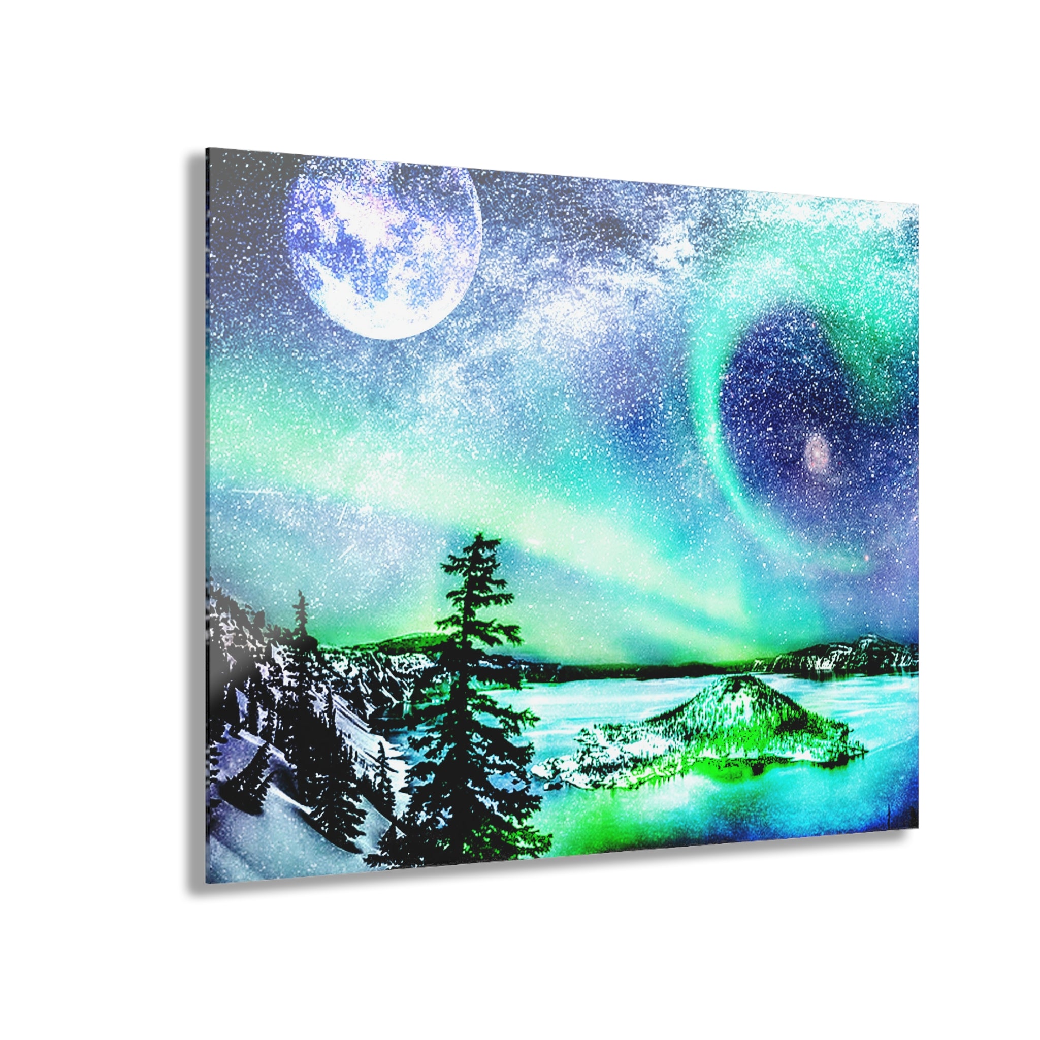 Katerina's Noel Yule Night Dreams Acrylic Prints (French Cleat)