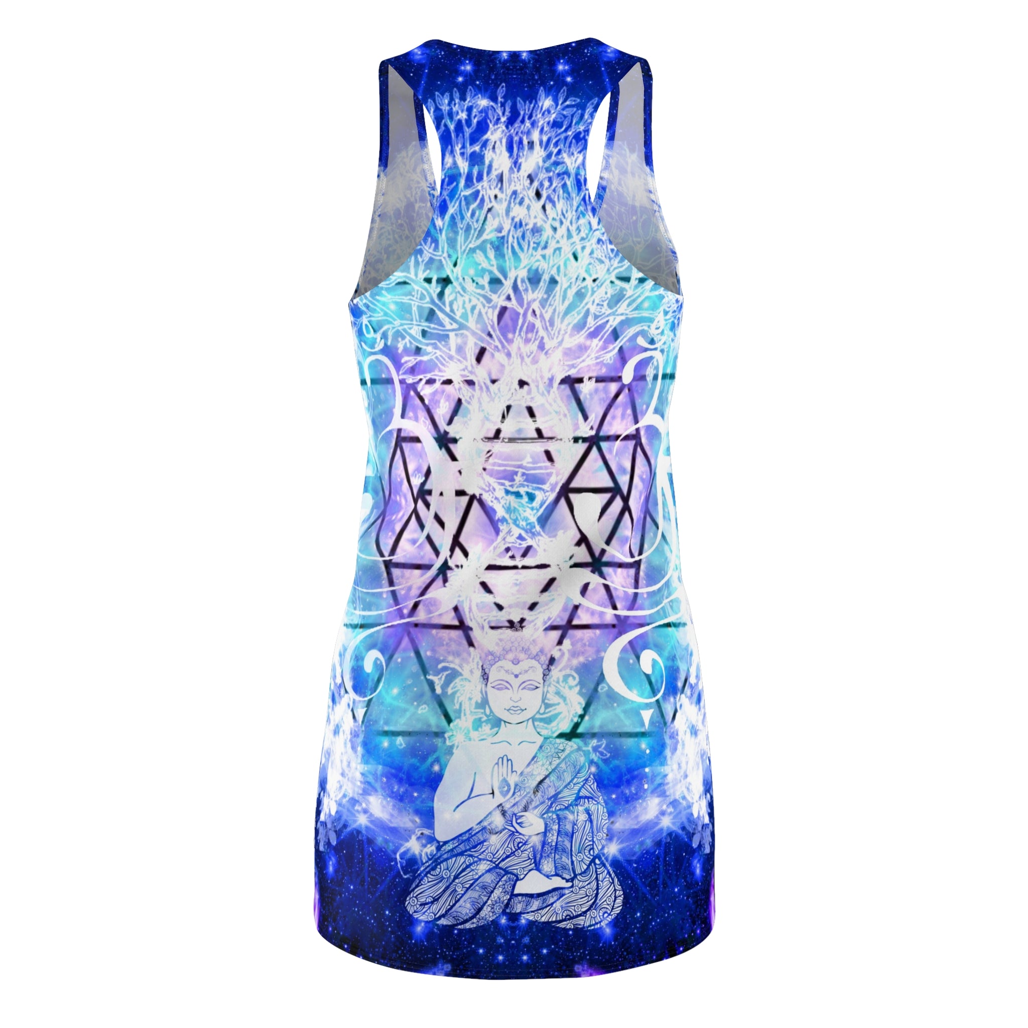 Amen Jin's Katerina's Eros and Psyche Buddha Meditations Women's Racerback Dress