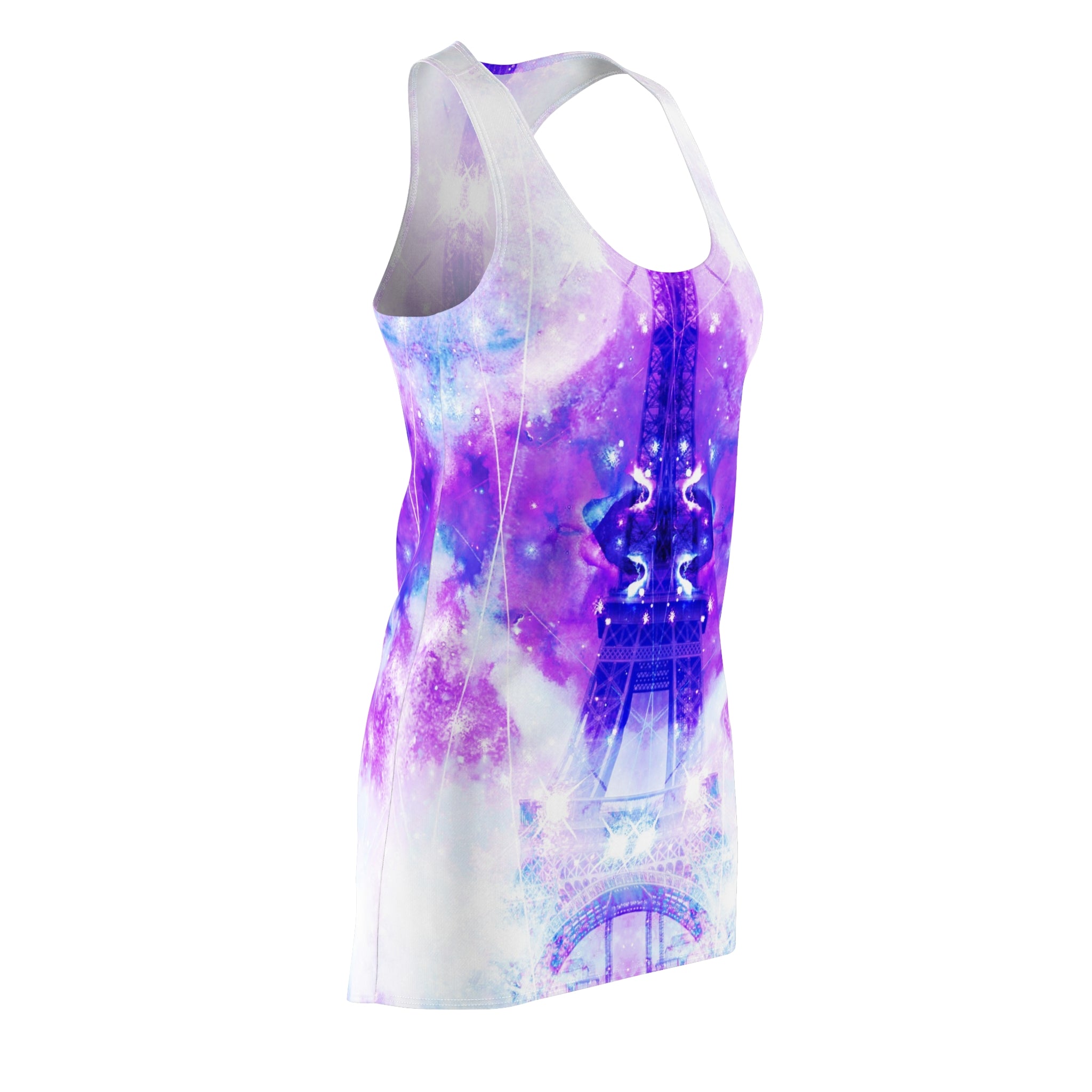 Amen Jin's Perfect Union Desires Parisian Dreams  Women's Racerback Dress