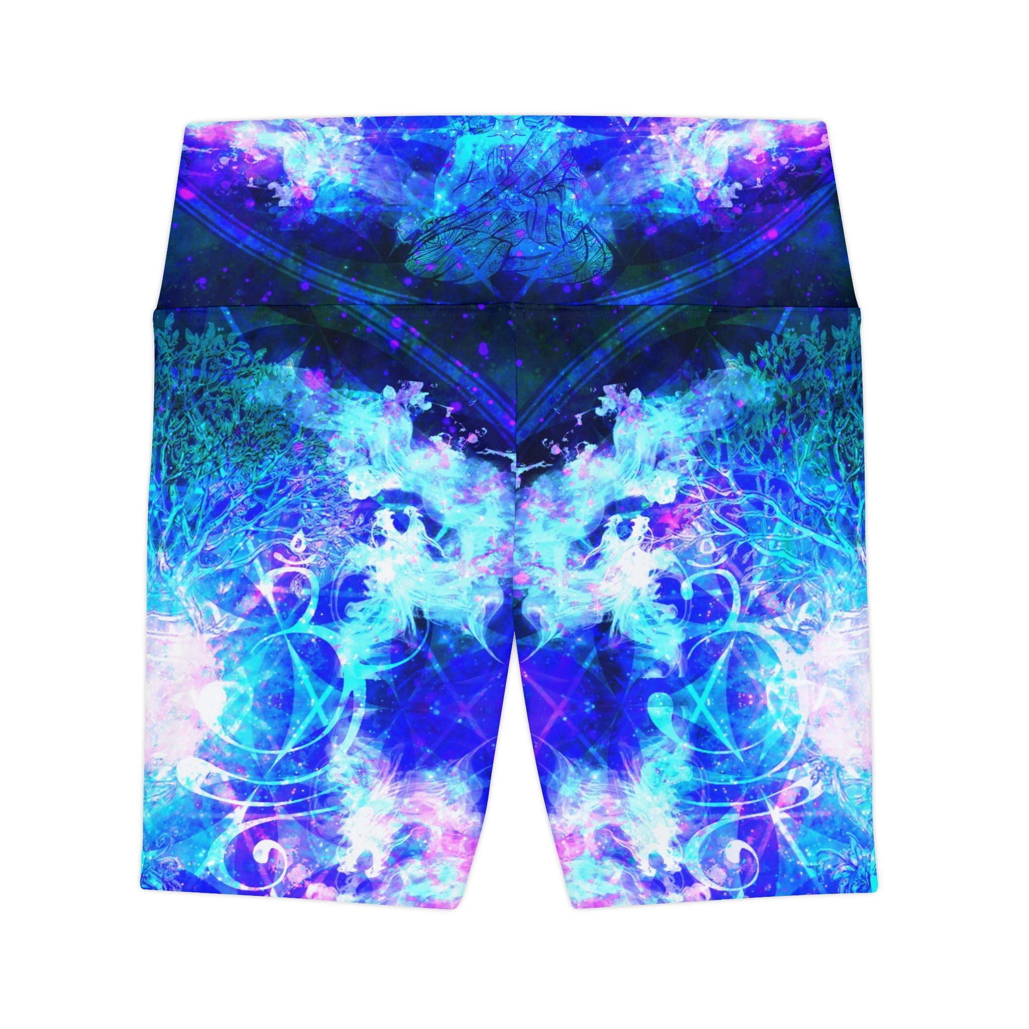 Amen Jin's Memories of Yesterday Buddha Meditations Women's Workout Shorts