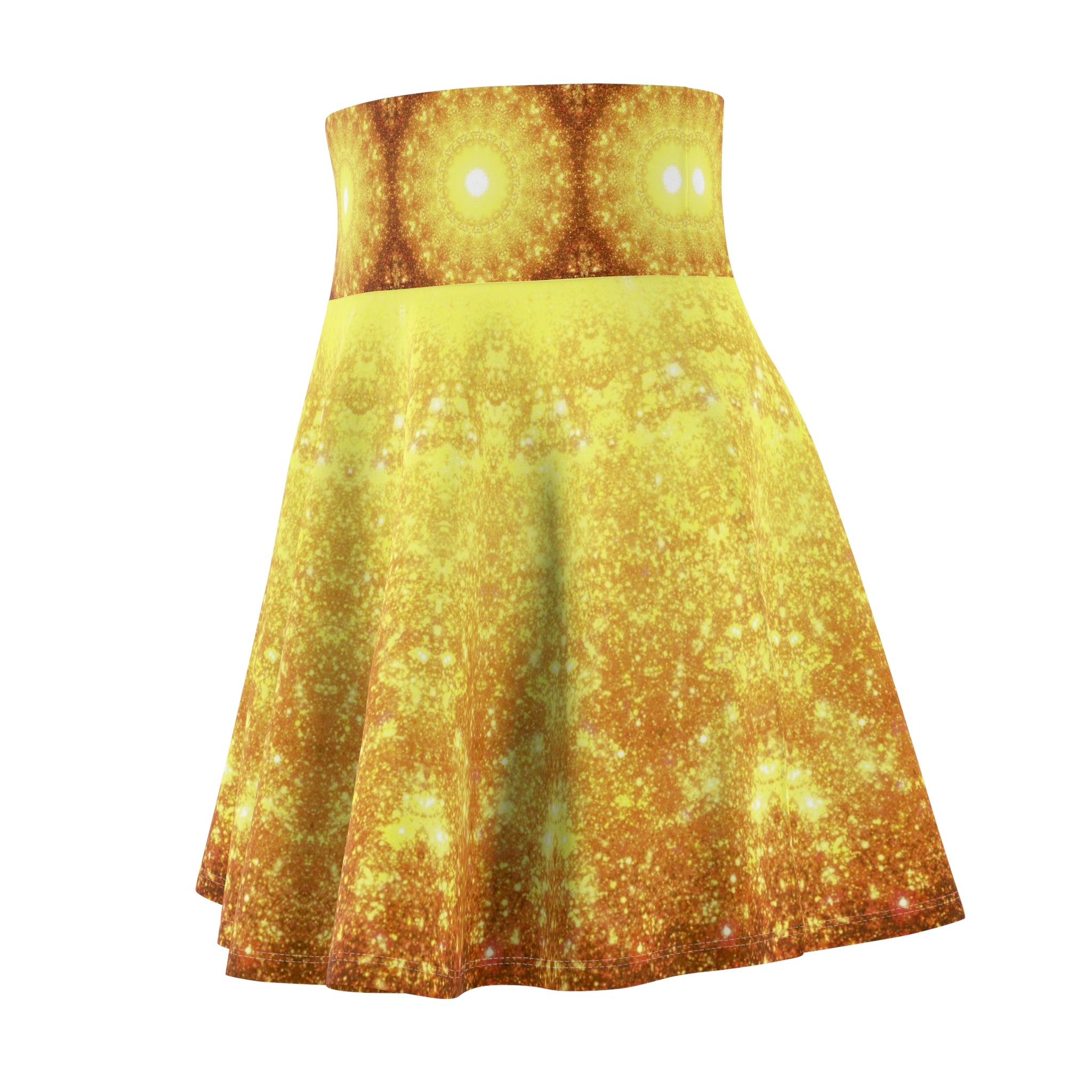 Katerina's Golden Moment Desires 2024 Women's Skater Skirt