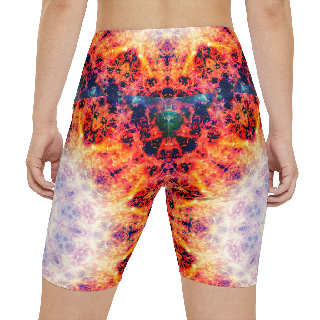 Spirited Marie Pride Desires Women's Workout Shorts