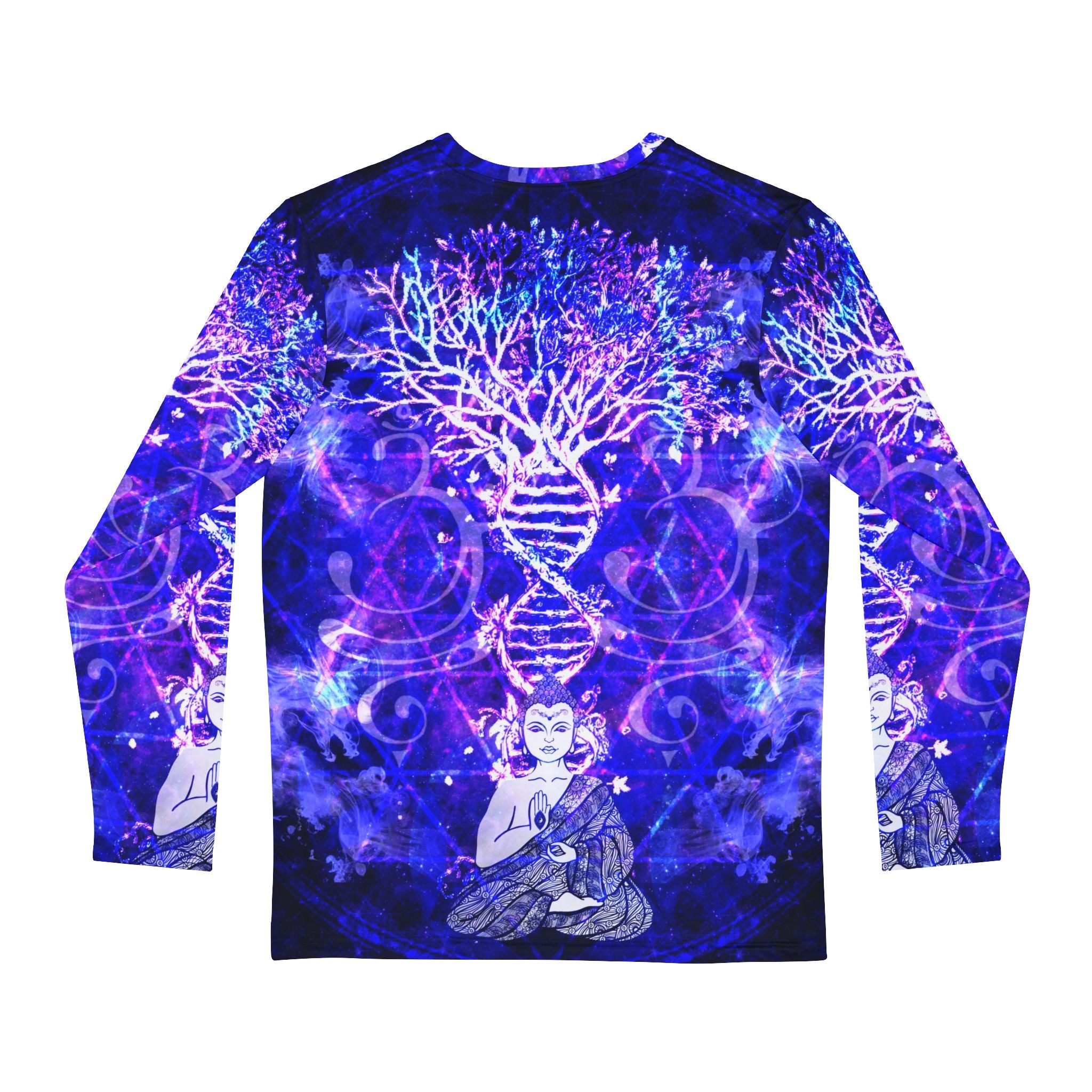 Katerina's Dragon's Eye Buddha Meditations Men's Long Sleeve Shirt