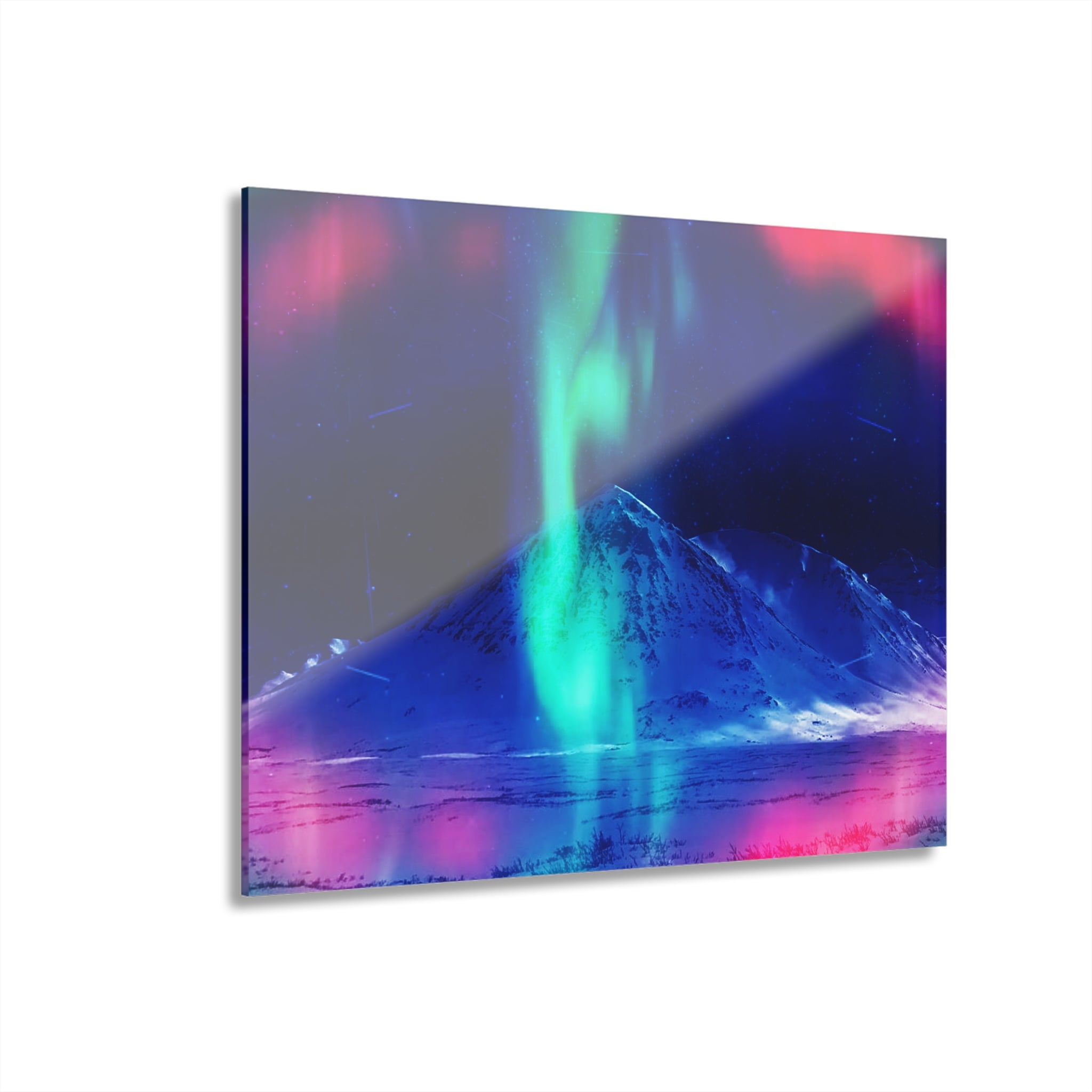 Lighted String Matanuska Dreams Acrylic Prints (French Cleat Hanging)