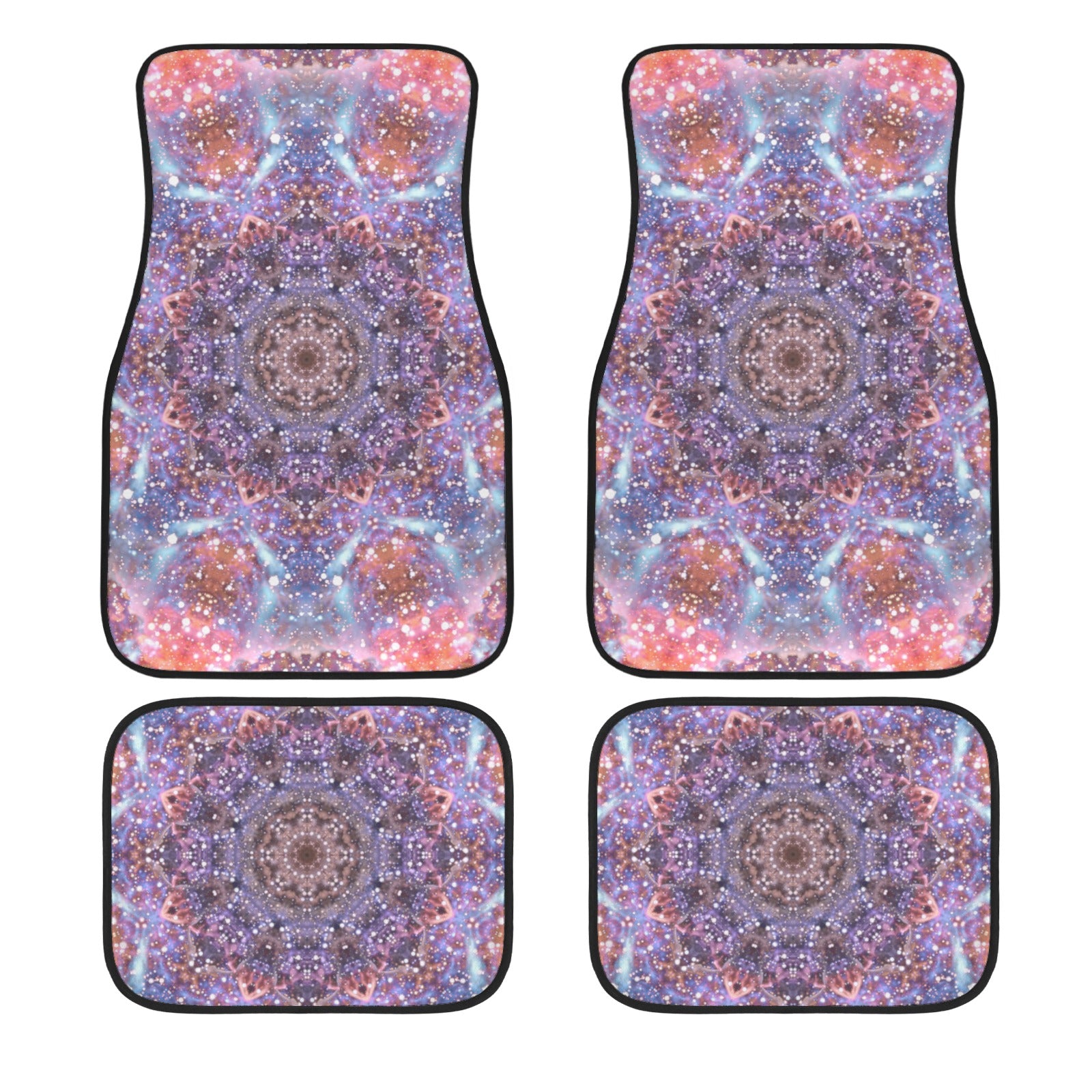 Katerina's Fiesta Desires 4-Piece Car Floor Mats （Customized Separately）| Ships from USA