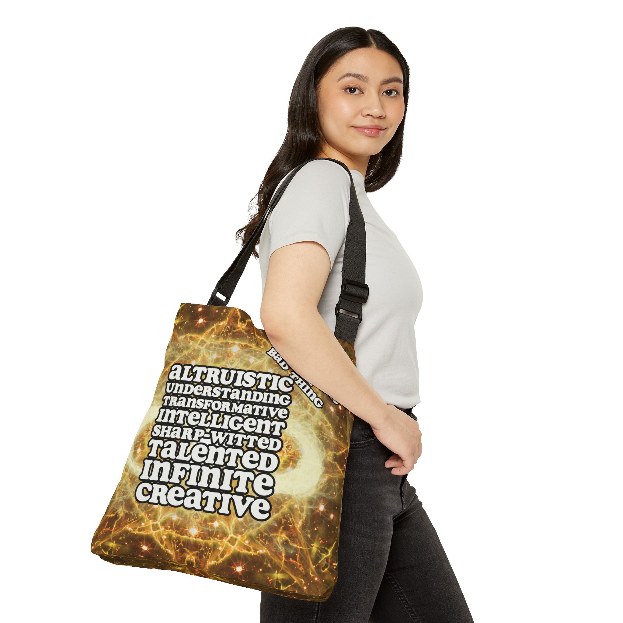 Katerina's Golden Moment Infinity Desires 2022 "You Say Autistic"Adjustable Tote
