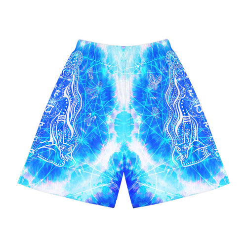 Amen Jin's Blue Sun Cosmic Meditations  Men’s Sports Shorts