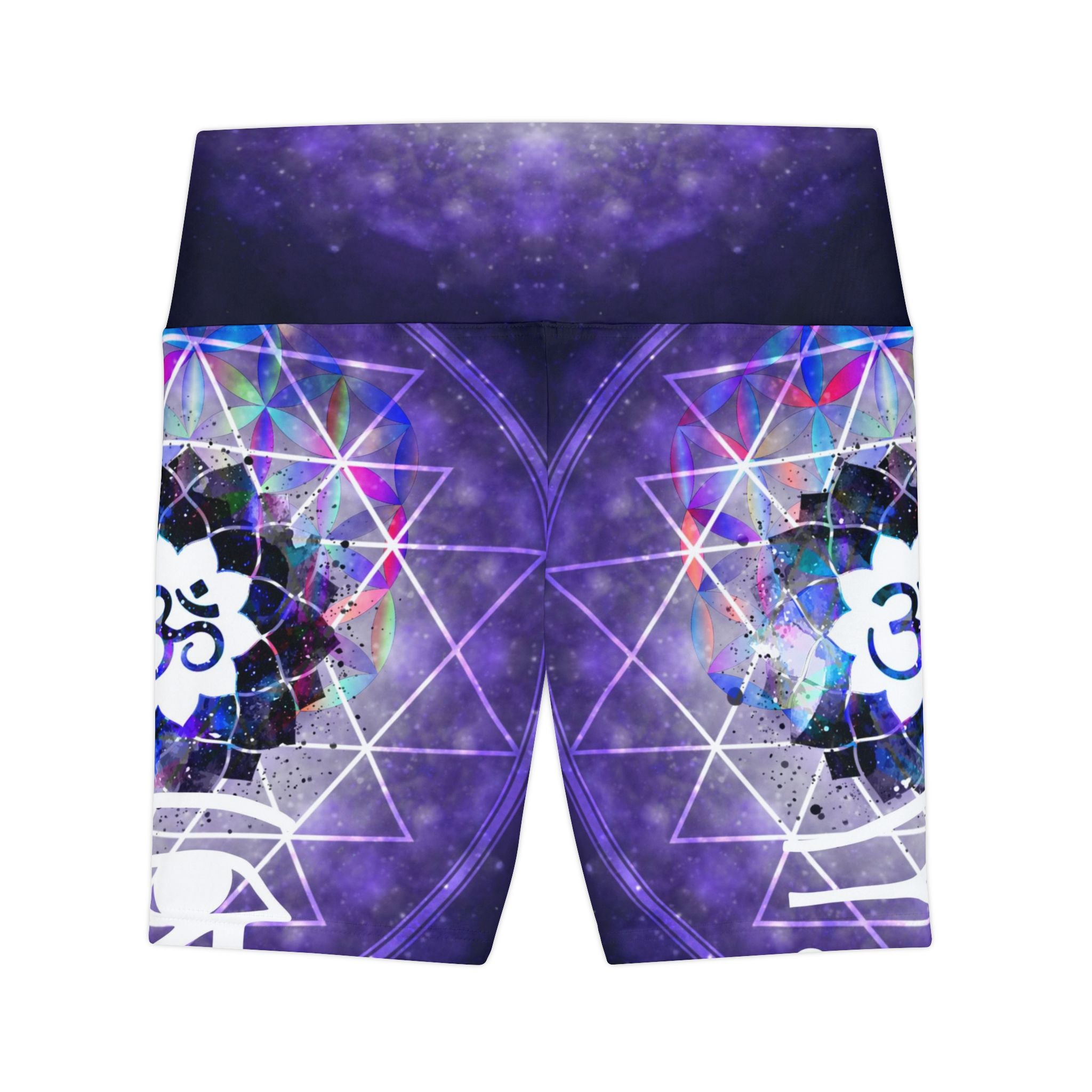 Katerina's We Will Go Home Fairy Om Meditations Women's Workout Shorts