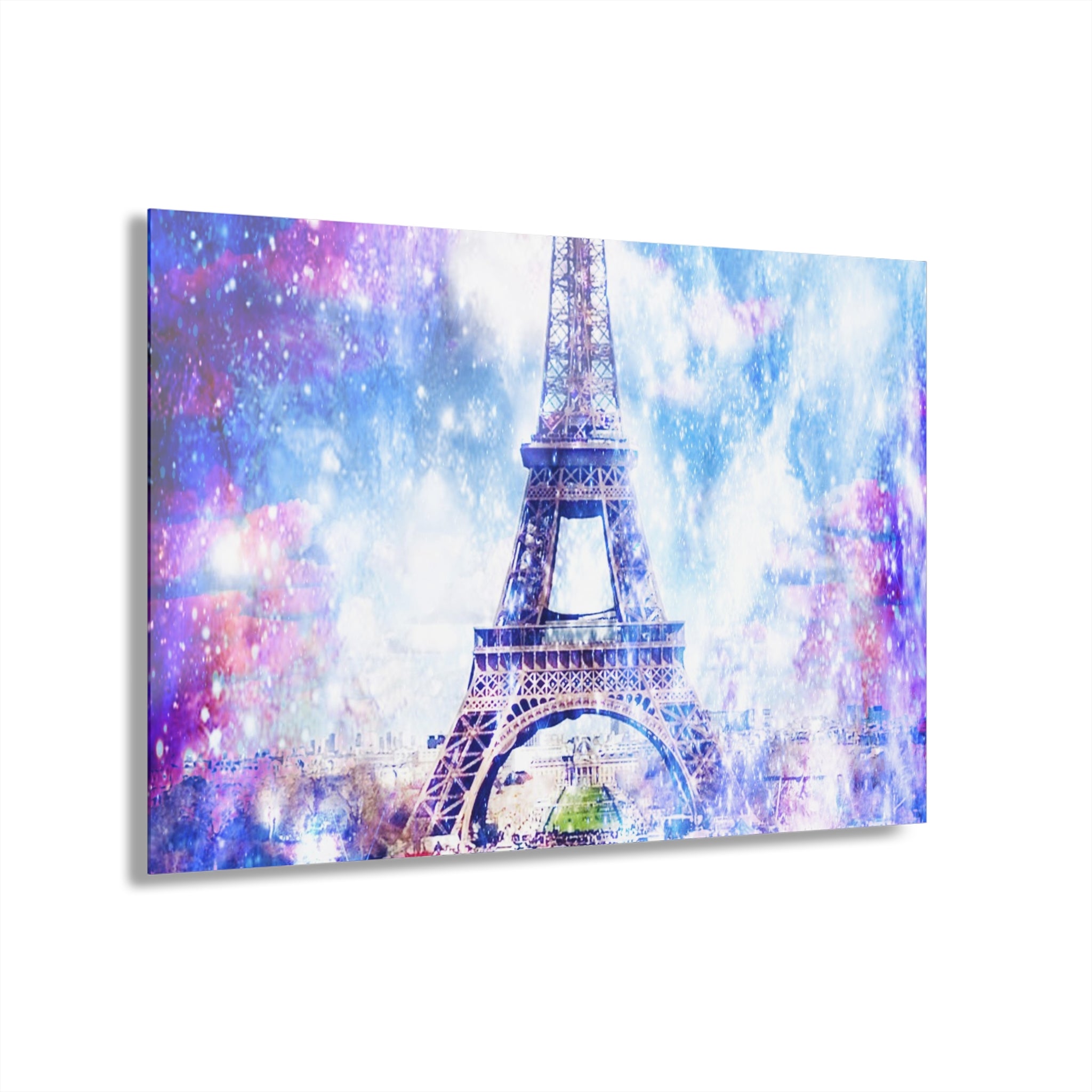 Rainbow Universe Parisian Dreams Acrylic Prints (French)
