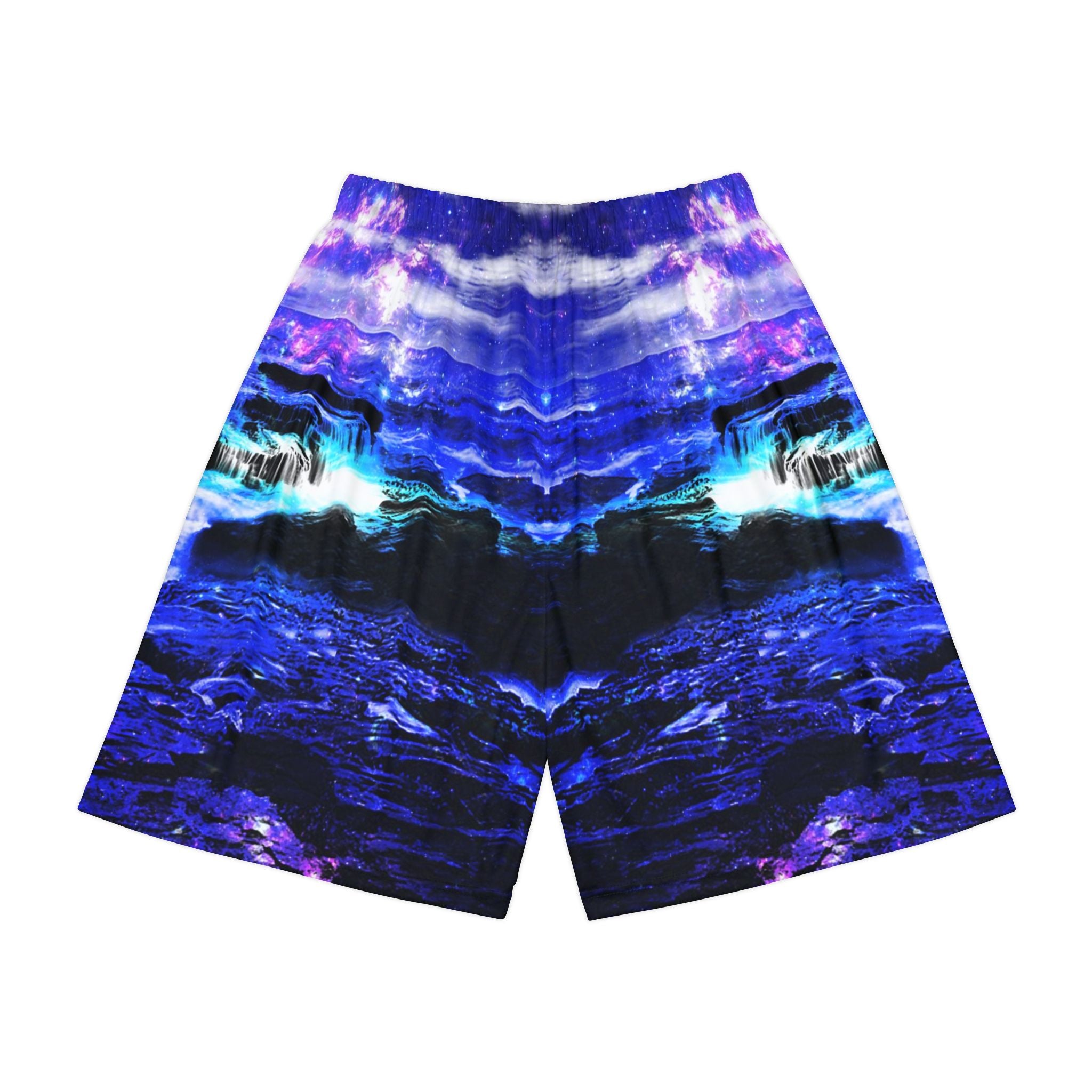 Iridescent Magickal Sea Dreams Men's Sports Shorts