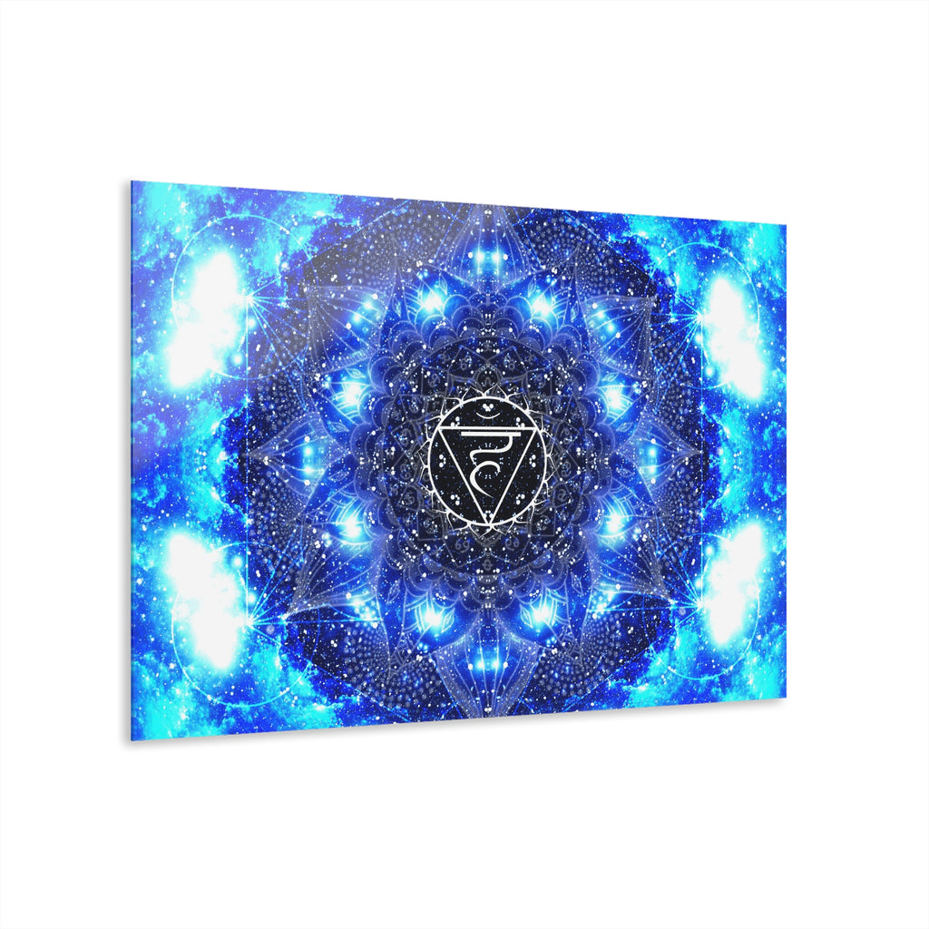 Vishuddi Meditations Acrylic Print (French Cleat Hanging)