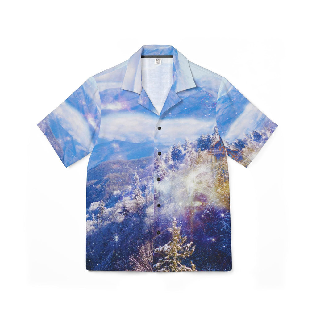 Katerina's Light a Way Smoky Mountain Dreams Men's Hawaiian Camp Shirt
