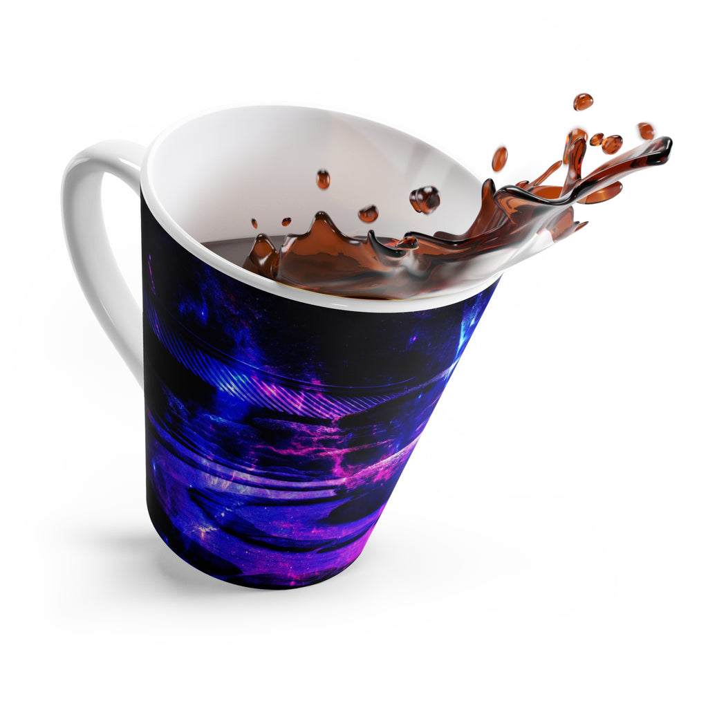 Amethyst Tranquil Garden Dreams Latte Mug