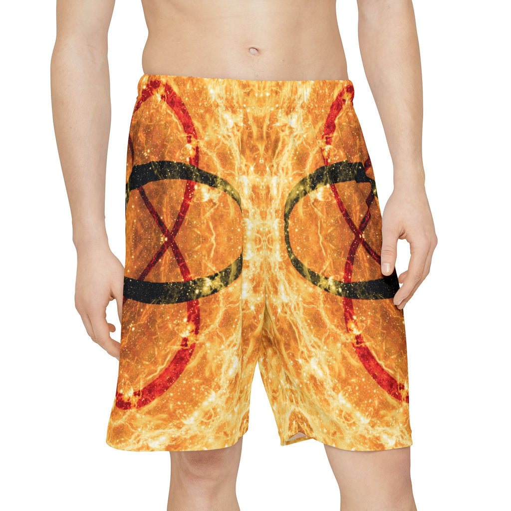 Katerina's Golden Moment Infinity Desires 2023  Men’s Sports Shorts
