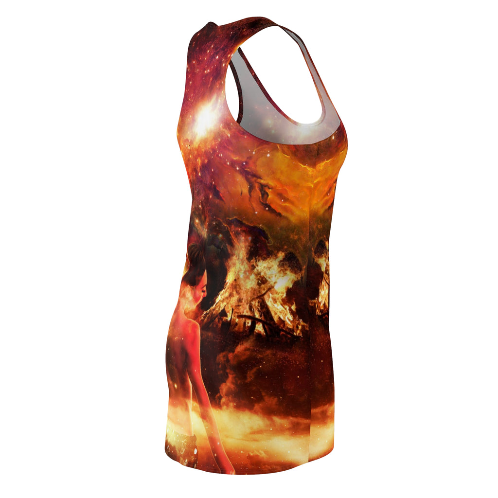 Samhain Magical Night Dreams Women's Racerback Dress