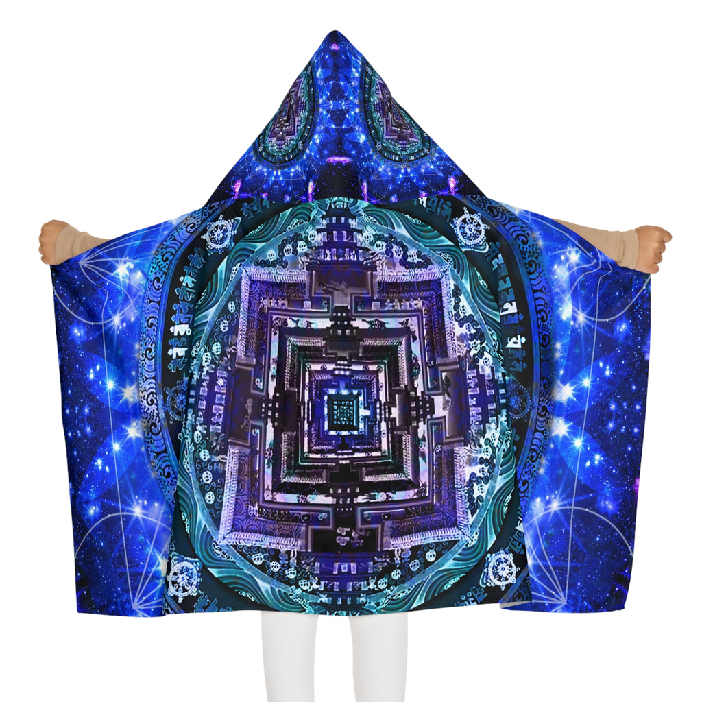 Amen Jin's Katerina's Eros and Psyche Desires Wheel of Time Meditations Youth Hooded Towel