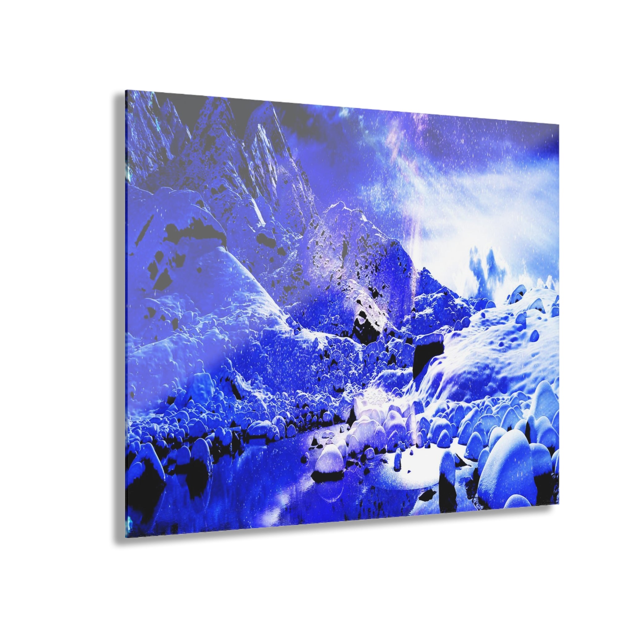 Yule Night Dreams Acrylic Prints (French Cleat Hanging)