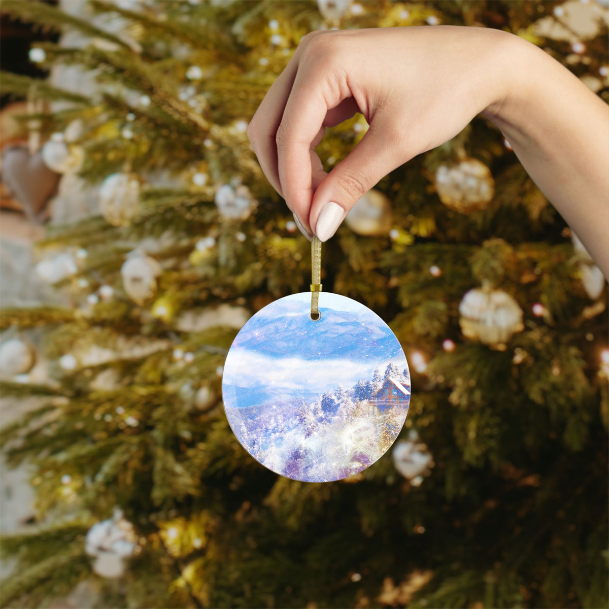 Katerina's Light a Way Smoky Mountain Dreams Glass Ornaments
