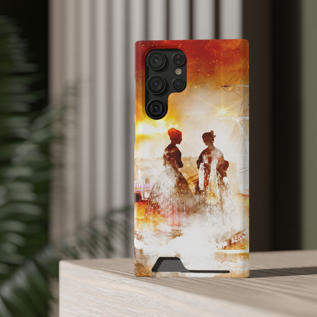Samhain Eve Salem Harbor Dreams Phone Case With Card Holder