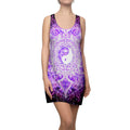Sahasrara Desires Yin Yang Meditations Women's Racerback Dress