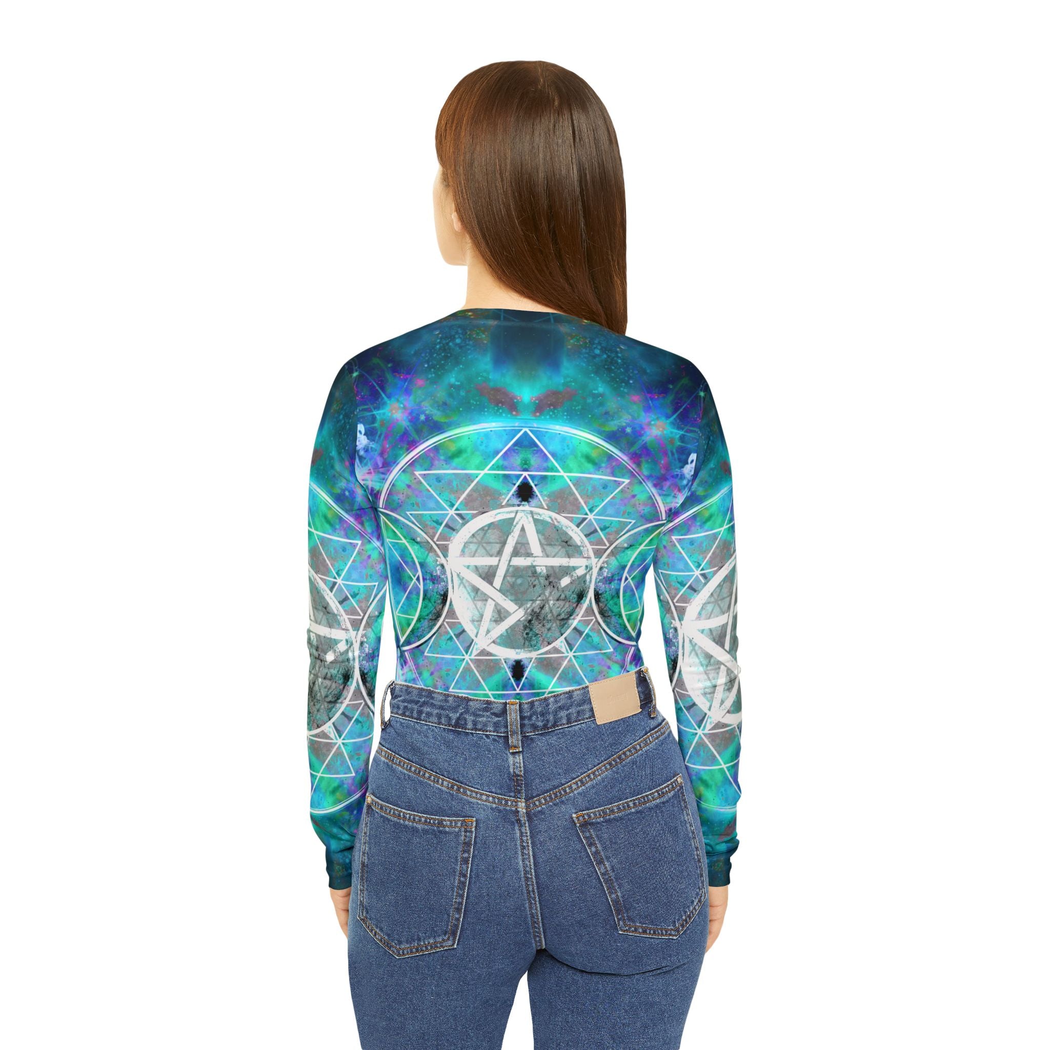 Katerina's Now and Forever Triple Goddess Meditations Women's V-neck Shirt