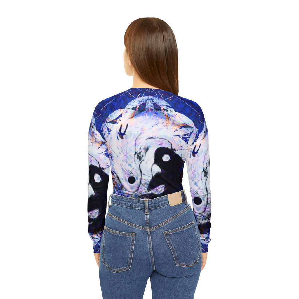 Amen Jin's Afterall Koi Meditations Long Sleeve V-neck
