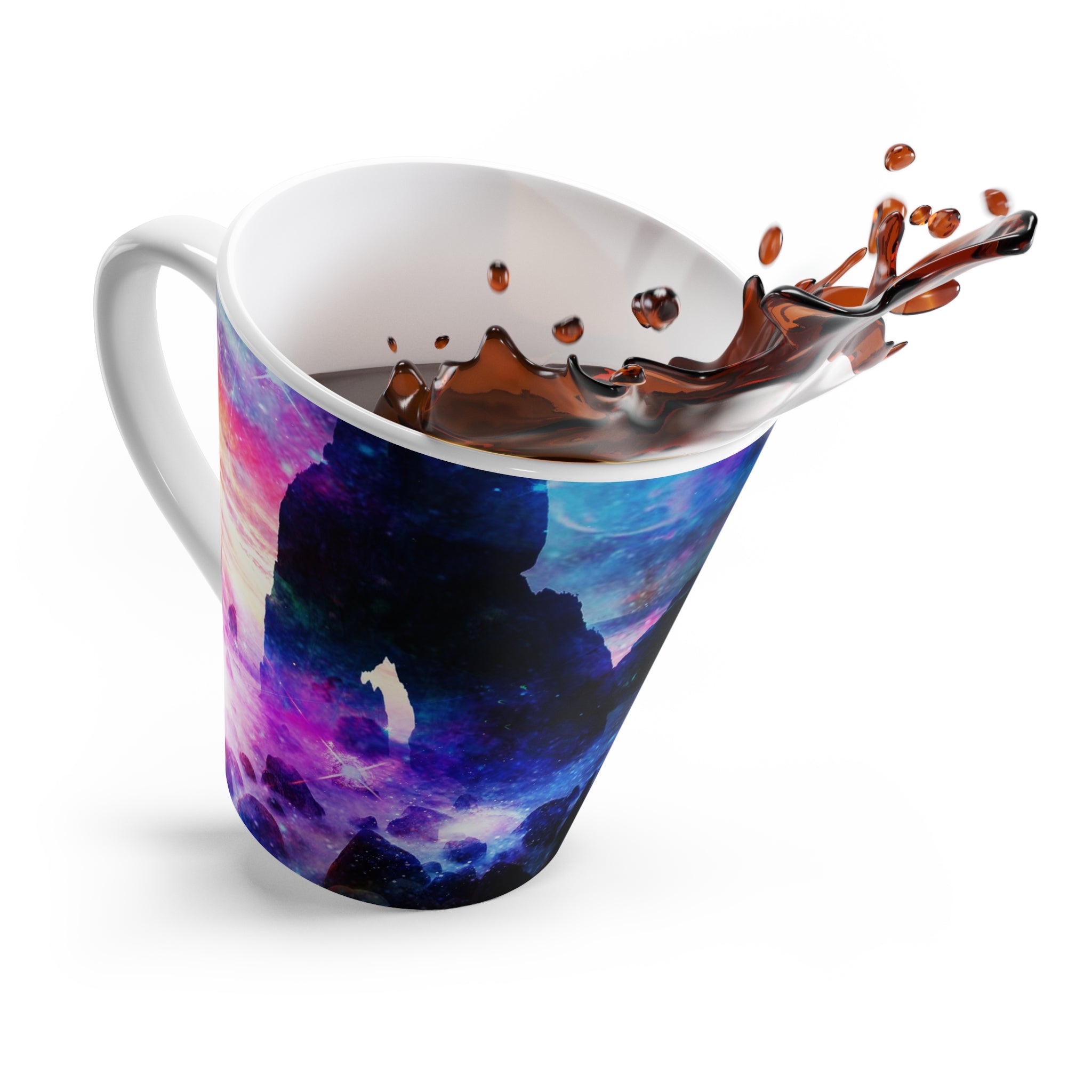 Dancing Sea Dreams Latte Mug