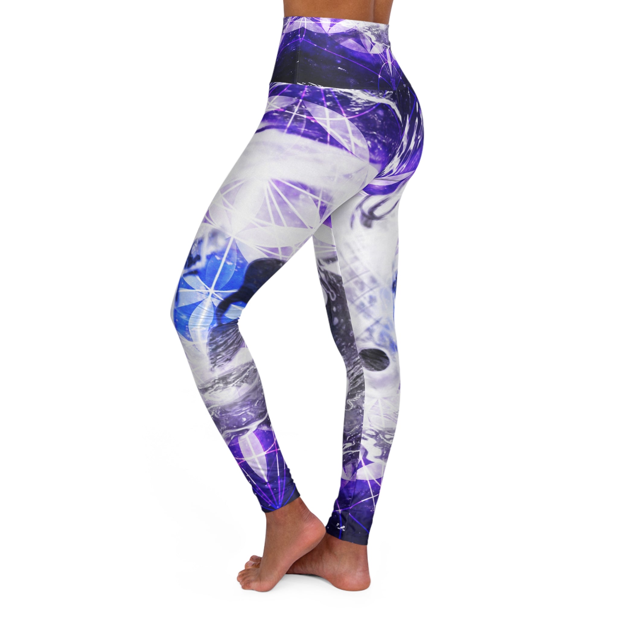Katerina's We Will Go Home Koi Meditations High Waisted Yoga Leggings